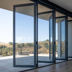 Stacking Door on the patio