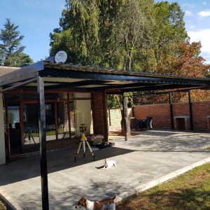 Patio Enclosure for car and braai area