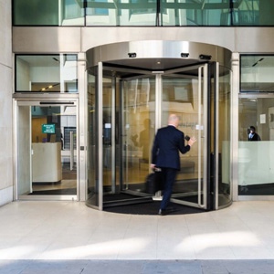 Shopfront Revolving Door