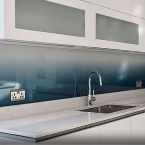 Pattern ombre splashback